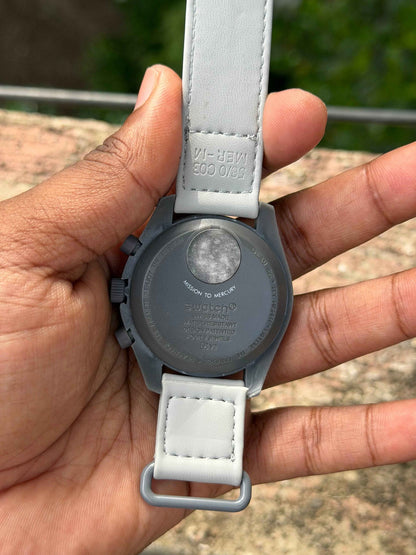 Omega x Swatch MoonSwatch Mission to Mercury – Premium Quartz Chronograph Watch
