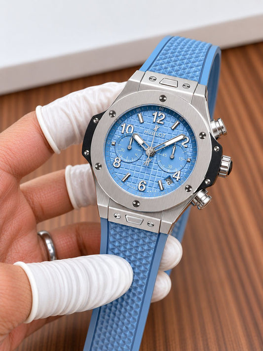 Hublot Big Bang Titanium Coal Blue With OG BOX