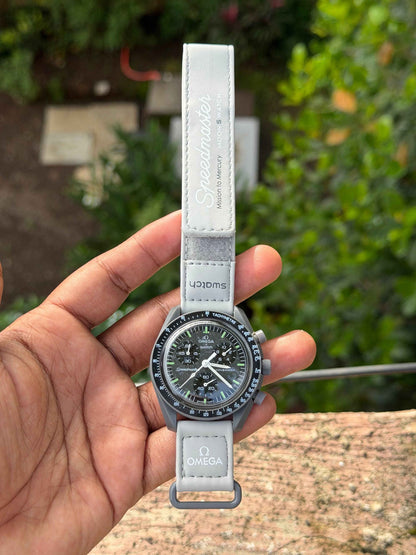 Omega x Swatch MoonSwatch Mission to Mercury – Premium Quartz Chronograph Watch