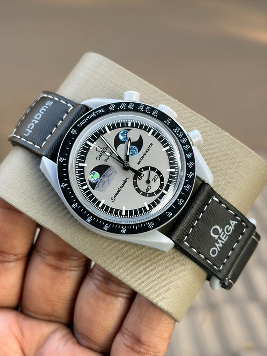 OMEGA X SWATCH BIOCERAMIC MOONSWATCH – “MISSION TO EARTH”