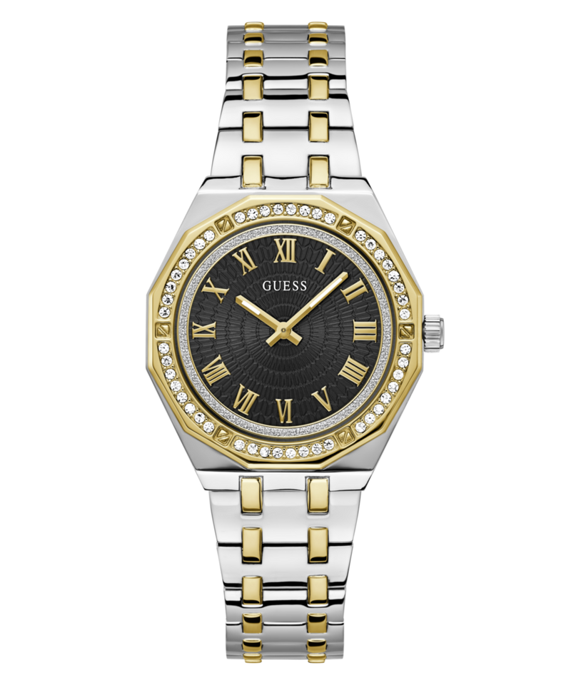 Guess Desire Black Round Dial Quartz Analog Women Watch With OG Box
