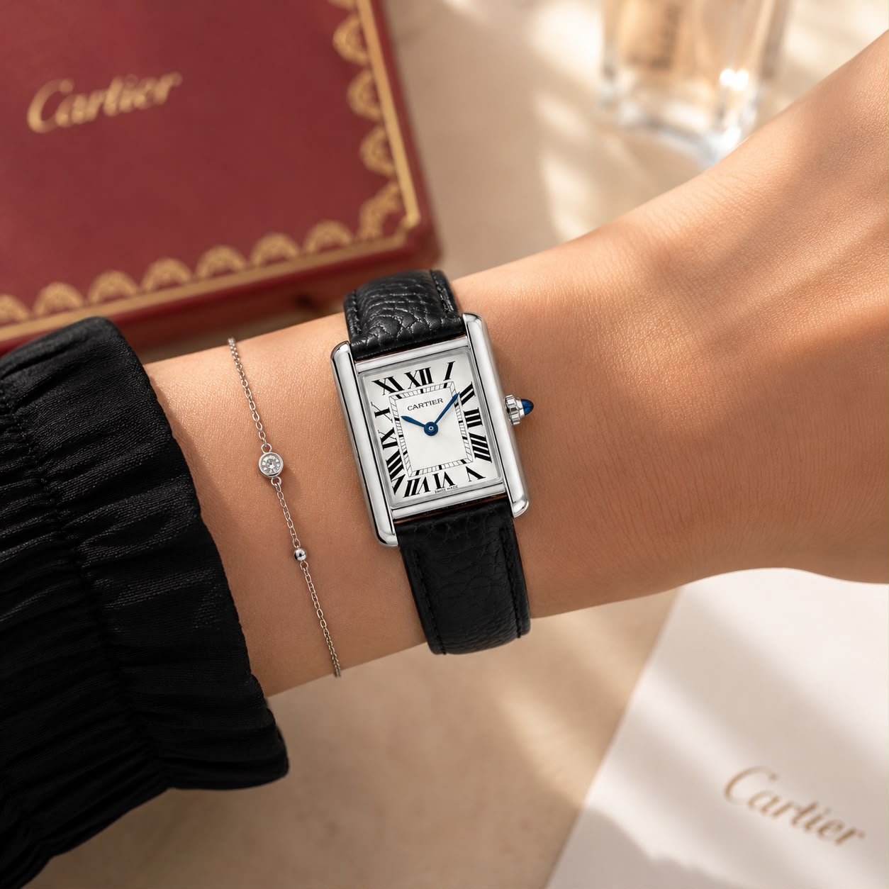 CARTIER TANK MUST DE WATCH