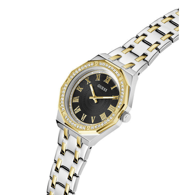 Guess Desire Black Round Dial Quartz Analog Women Watch With OG Box